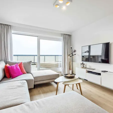 Cadiz Penthouse - Uniek 5 Sterren Met Grote Terrassen En Fantastisch Zeezicht Daire Koksijde