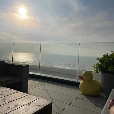 Appartement Cadiz Penthouse - Uniek 5 Sterren Met Grote Terrassen En Fantastisch Zeezicht Koksijde