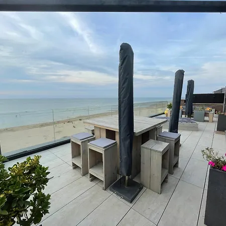Cadiz Penthouse - Uniek 5 Sterren Met Grote Terrassen En Fantastisch Zeezicht Lejlighed Koksijde