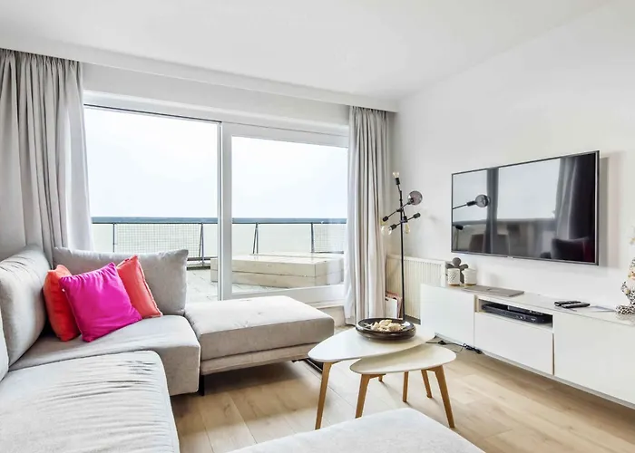 Penthouse Panoramisch Zeezicht - Grote Terrassen - 180m2 - 8p - 5 Sterren Apartamento Koksijde