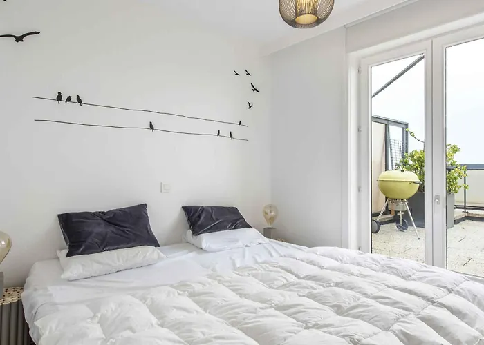 Penthouse Panoramisch Zeezicht - Grote Terrassen - 180m2 - 8p - 5 Sterren Apartamento